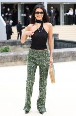 BELLA HADID Arrives at Dior Show at Paris Fasion Week 06/25/2021