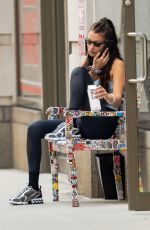 BELLA HADID Leaves a Gym in New York 06/15/2021