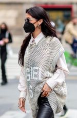 BELLA HADID Leaves Le Loulou Restaurant in Paris 06/26/2021