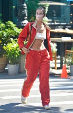 BELLA HADID Out and About in New York 06/05/2021