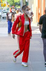 BELLA HADID Out and About in New York 06/05/2021