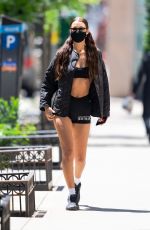 BELLA HADID Outside a Gym in New York 06/18/2021