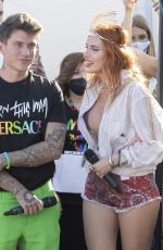BELLA THORNE at Italian Gay Pride in Milan 06/25/2021