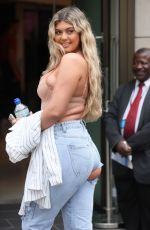BELLE HASSAN at Boohoo Promo Day in London 06/28/2021