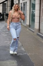 BELLE HASSAN at Boohoo Promo Day in London 06/28/2021