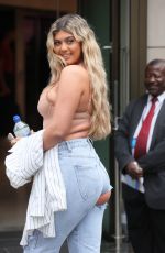 BELLE HASSAN at Boohoo Promo Day in London 06/28/2021