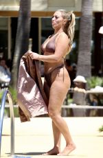 BETHAN KERSHAW in Bikini at a Pool in Albufeira 06/01/2021