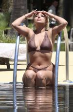 BETHAN KERSHAW in Bikini at a Pool in Albufeira 06/01/2021
