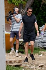 BILLIE FAIERS on the Set of Mummy Diaries Spin Off in Essex 06/16/2021