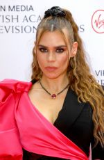 BILLIE PIPER at Virgin Media British Academy Television Awards 2021 in London 06/06/2021