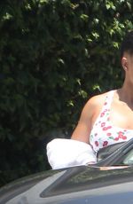 BLAC CHYNA Leaves a Gym in Los Angeles 06/22/2021