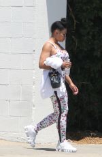 BLAC CHYNA Leaves a Gym in Los Angeles 06/22/2021