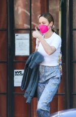 BRIE LARSON Out in New York 06/06/2021