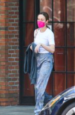 BRIE LARSON Out in New York 06/06/2021