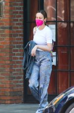 BRIE LARSON Out in New York 06/06/2021