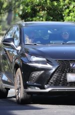 BRITNEY SPEARS and Sam Asghari Out Driving in Los Angeles 06/24/2021