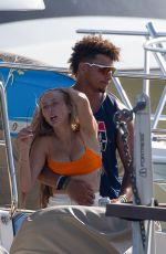 BRITTANY MATTHEWS in Bikini at a Yacht in Cabo San Lucas 06/29/2021