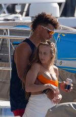 BRITTANY MATTHEWS in Bikini at a Yacht in Cabo San Lucas 06/29/2021