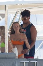 BRITTANY MATTHEWS in Bikini at a Yacht in Cabo San Lucas 06/29/2021