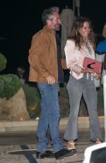 BROOKE BURKE and Scott Rigsby at Nobu in Malibu 06/14/2021