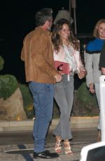 BROOKE BURKE and Scott Rigsby at Nobu in Malibu 06/14/2021