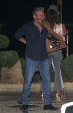 BROOKE BURKE and Scott Rigsby at Nobu in Malibu 06/14/2021