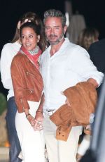 BROOKE BURKE and Scott Rigsby at Nobu in Malibu 06/26/2021