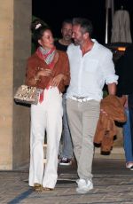 BROOKE BURKE and Scott Rigsby at Nobu in Malibu 06/26/2021