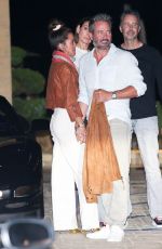 BROOKE BURKE and Scott Rigsby at Nobu in Malibu 06/26/2021