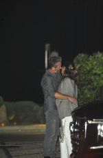 BROOKE BURKE and Scott Rigsby Out Kissing at Nobu in Malibu 06/28/2021