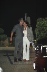 BROOKE BURKE and Scott Rigsby Out Kissing at Nobu in Malibu 06/28/2021