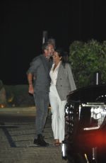 BROOKE BURKE and Scott Rigsby Out Kissing at Nobu in Malibu 06/28/2021
