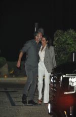 BROOKE BURKE and Scott Rigsby Out Kissing at Nobu in Malibu 06/28/2021