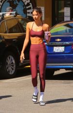 BRUNA LIRIO and MARI FONSECA in Tights Leaves a Gym in West Hollywood 06/25/2021