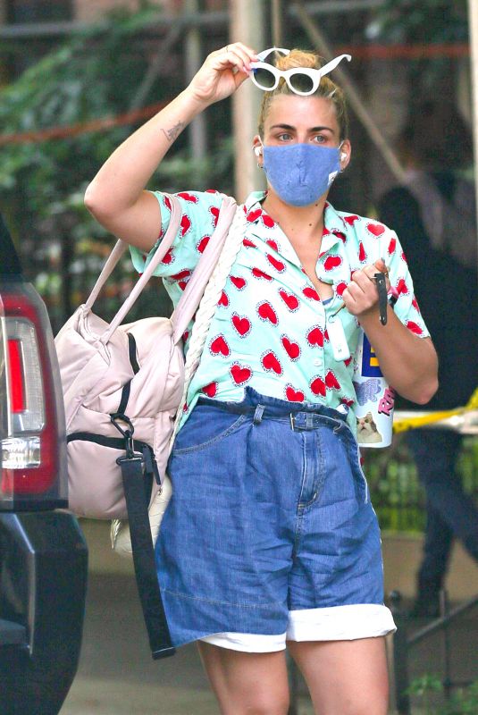 BUSY PHILIPPS Out and About in New York 06/25/2021