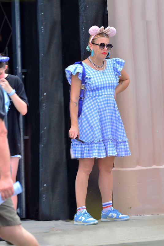 BUSY PHILIPPS Out at Disney World in Florida 06/22/2021