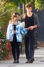 CAMILA CABELLO and Shawn Mendes Out in West Hollywood 06/22/2021