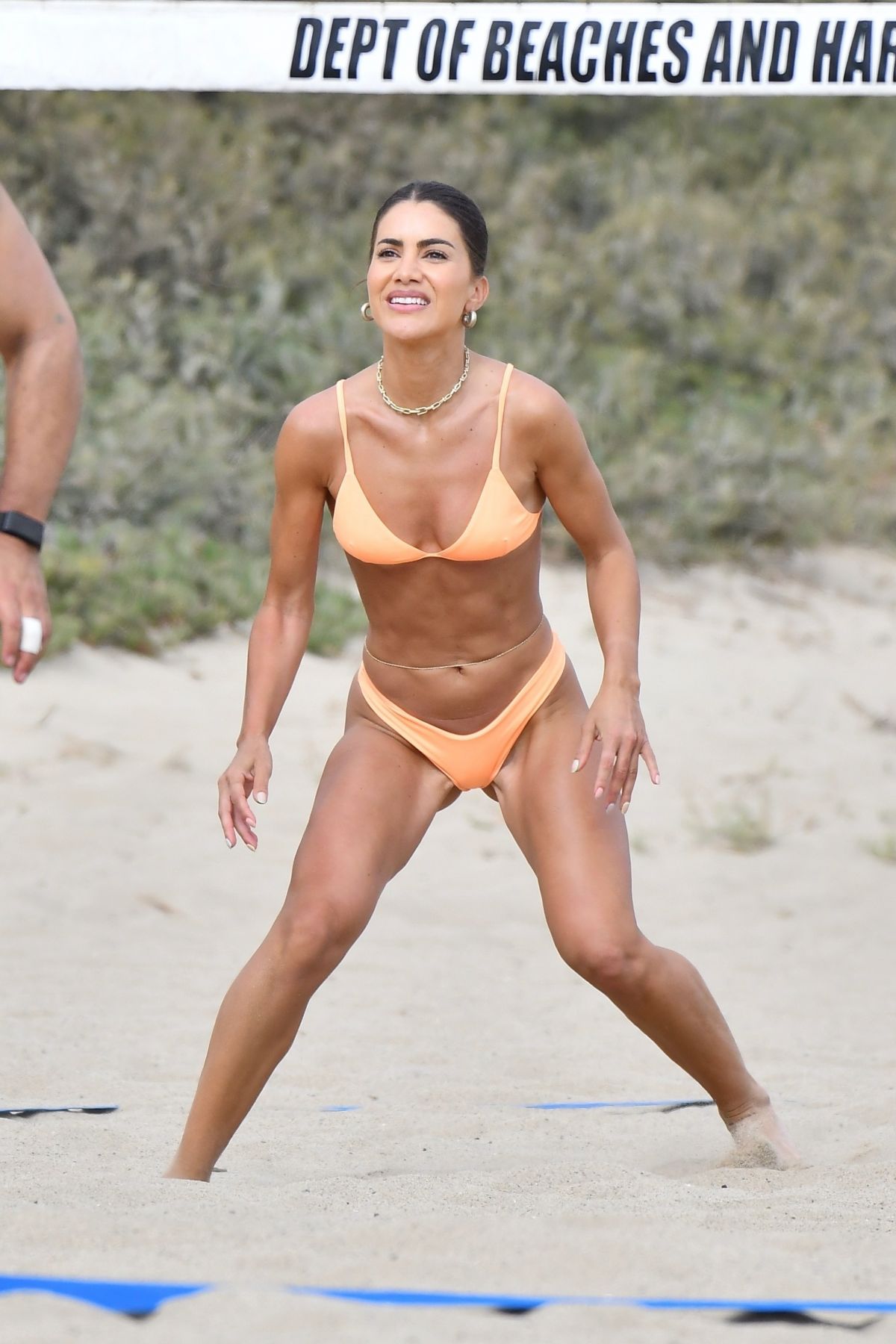 CAMILA COELHO in Bikini at a Beach in Santa Monica 05/26/2021