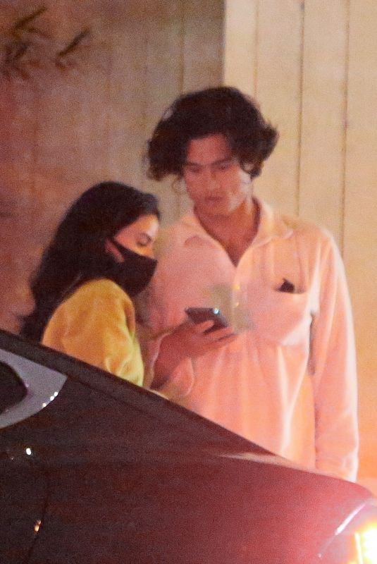 CAMILA MENDES and Boyfriend Charles Melton Out with DYLAN and Cole Sprouse and STELLA MAXWELL at La Poubelle Bistro in Los Angeles 06/05/2021