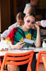 CANDICE SWANEPOEL at Bar Pitti in New York 06/09/2021