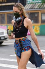 CANDICE SWANEPOEL Out and About in New York 06/07/2021