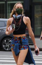 CANDICE SWANEPOEL Out and About in New York 06/07/2021