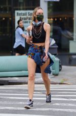 CANDICE SWANEPOEL Out and About in New York 06/07/2021