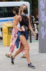 CANDICE SWANEPOEL Out and About in New York 06/07/2021