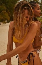CANDICE SWQANEPOEL and IRINA SHAYK for Tropic of C x Revolve 2021