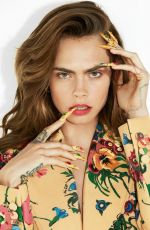 CARA DELEVINGNE in Cosmopolitan Magazine, July/August 2021