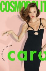CARA DELEVINGNE in Cosmopolitan Magazine, July/August 2021