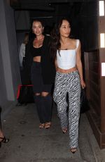 CARA SANTANA and KRISTEN LOUELLE at Craig