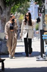 CARA SANTANA at Blue Bottle Cafe in West Hollywood 06/10/2021