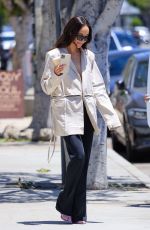 CARA SANTANA at Blue Bottle Cafe in West Hollywood 06/10/2021